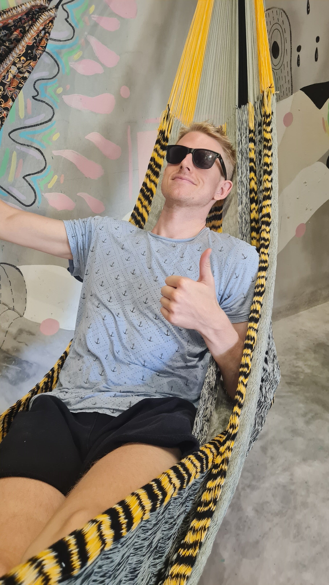 golden grey handmade ULA hammock