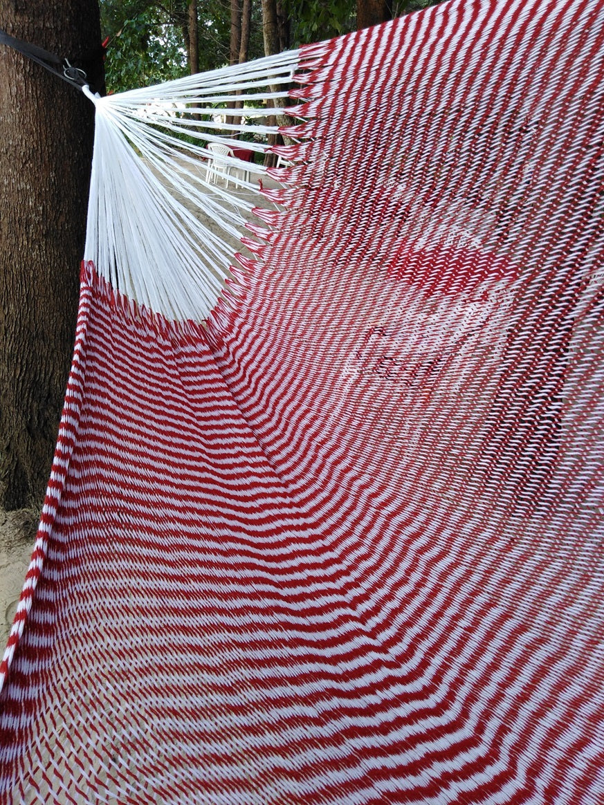 mixcloud red handmade ULA hammock