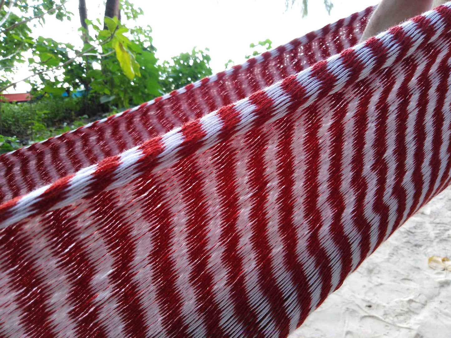 mixcloud red handmade ULA hammock