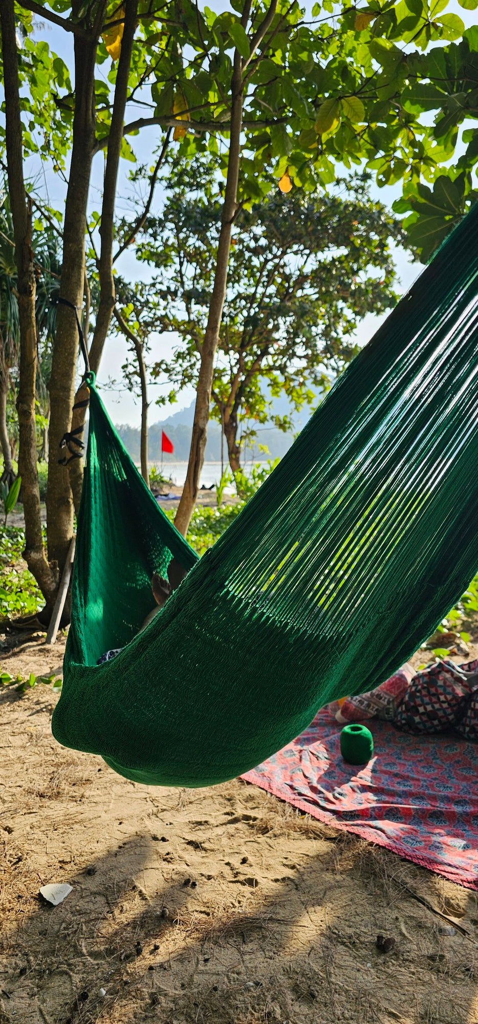 jungle green handmade ULA hammock