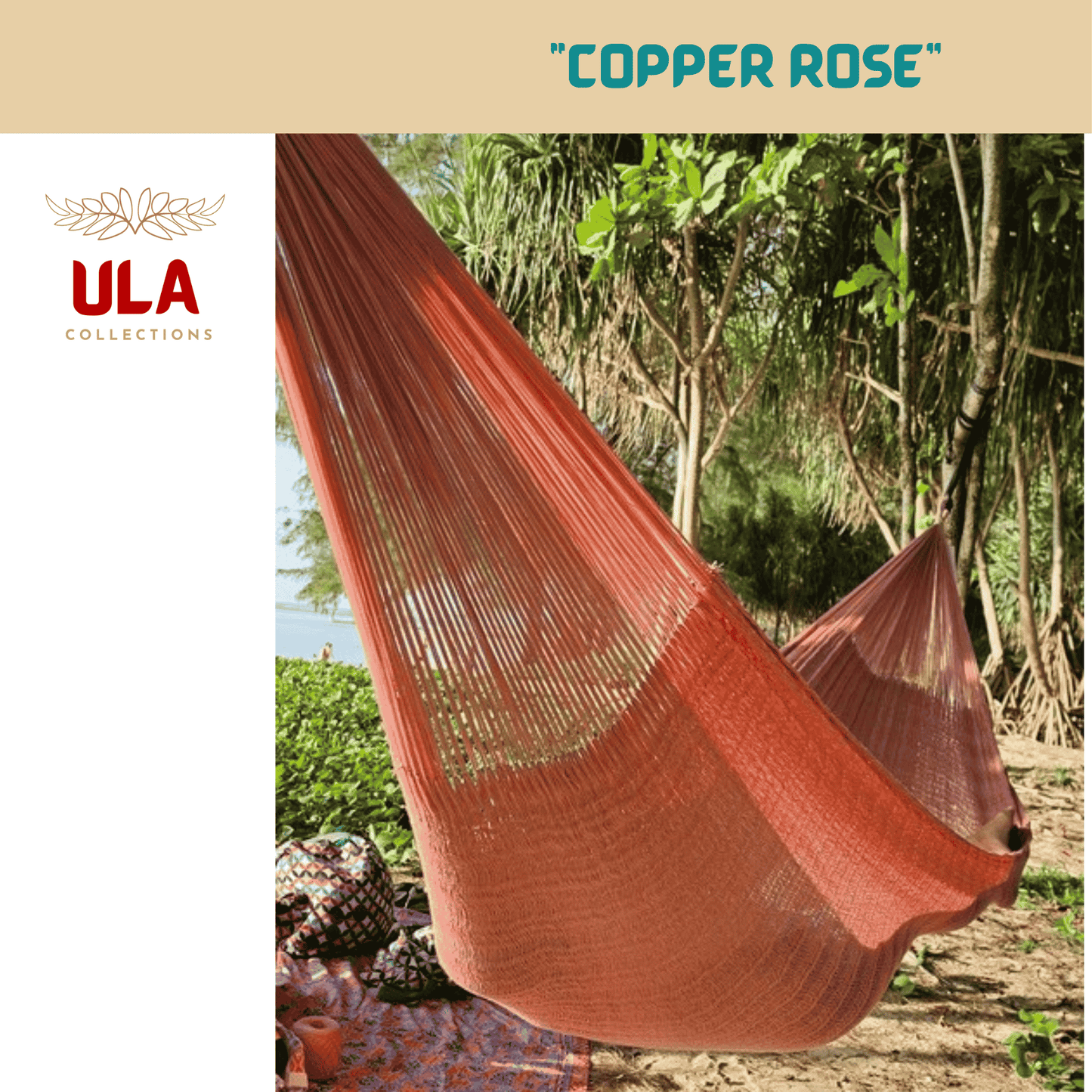 copper rose handmade ULA hammock