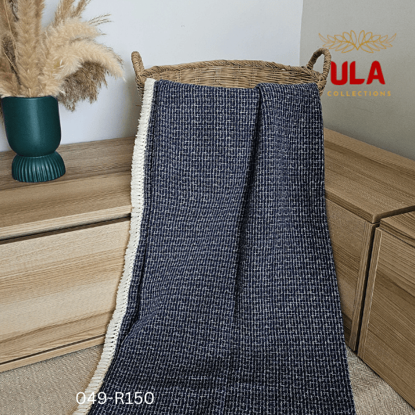 ULA Throws, blankets, and covers - Indigo collection