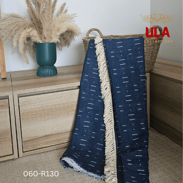 ULA Throws, blankets, and covers - Indigo collection