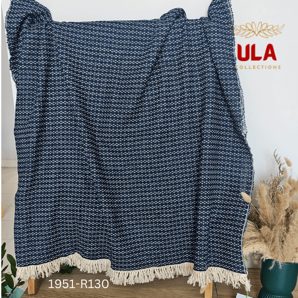 ULA Throws, blankets, and covers - Indigo collection