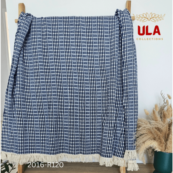 ULA Throws, blankets, and covers - Indigo collection