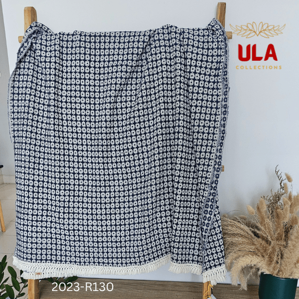 ULA Throws, blankets, and covers - Indigo collection