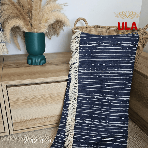 ULA Throws, blankets, and covers - Indigo collection