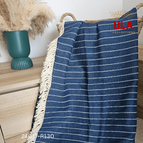 ULA Throws, blankets, and covers - Indigo collection