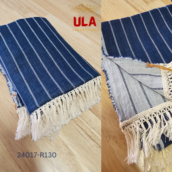 ULA Throws, blankets, and covers - Indigo collection