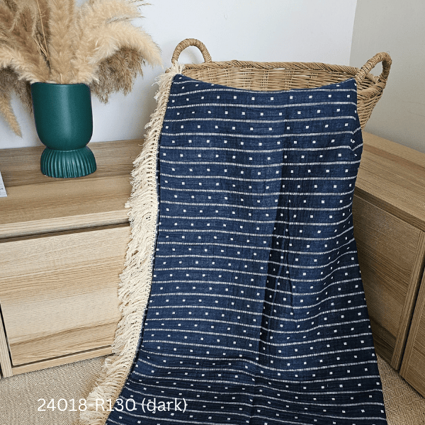 ULA Throws, blankets, and covers - Indigo collection