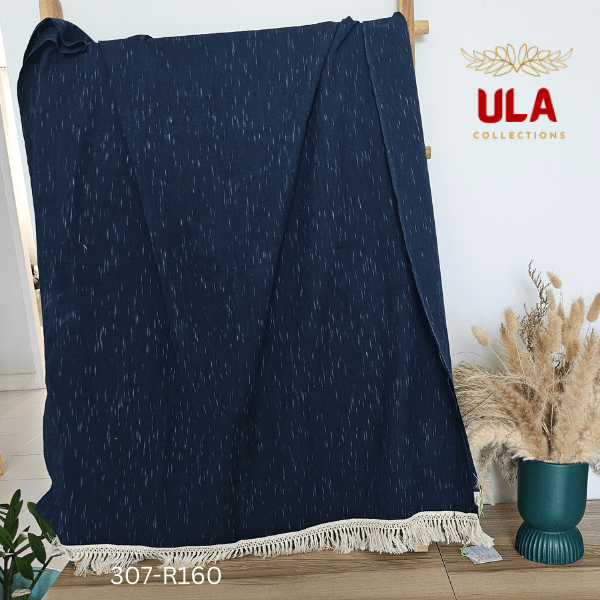 ULA Throws, blankets, and covers - Indigo collection