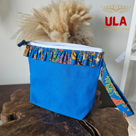 Batik Charm Wristlet Pouch