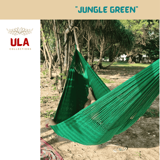 jungle green handmade ULA hammock