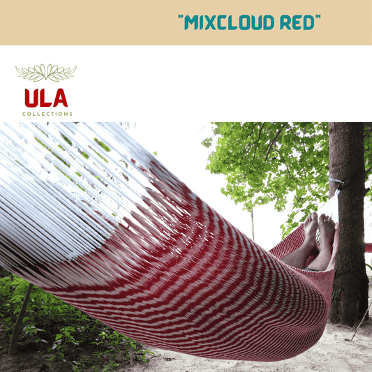 mixcloud red handmade ULA hammock