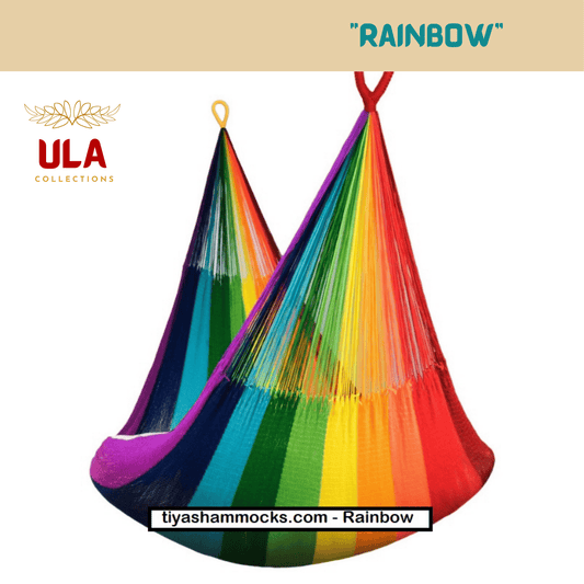 rainbow handmade ULA hammock