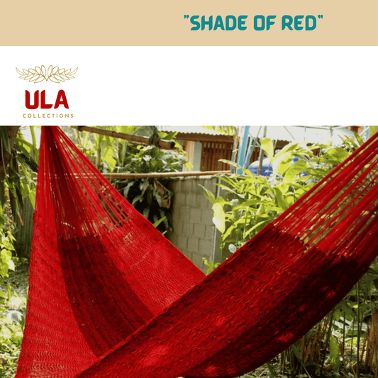 shade of red handmade ULA hammock