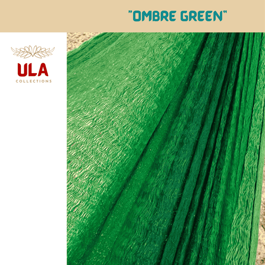 ombre green handmade ULA hammock