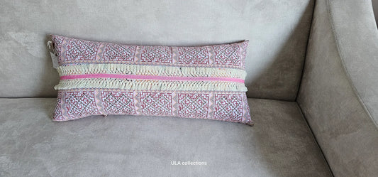 ULA Decorative pillow - Pink mix – 12*26"