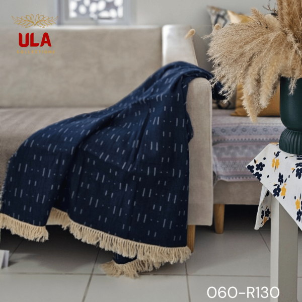 Throws, Blankets, and Covers - Indigo Collection from ULA Collections