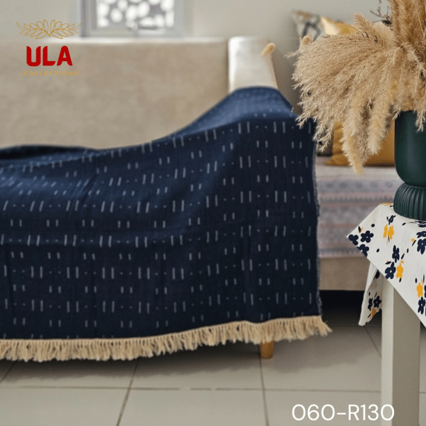 Throws, Blankets, and Covers - Indigo Collection from ULA Collections