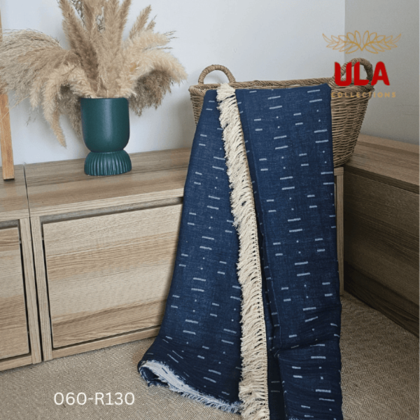 Throws, Blankets, and Covers - Indigo Collection from ULA Collections