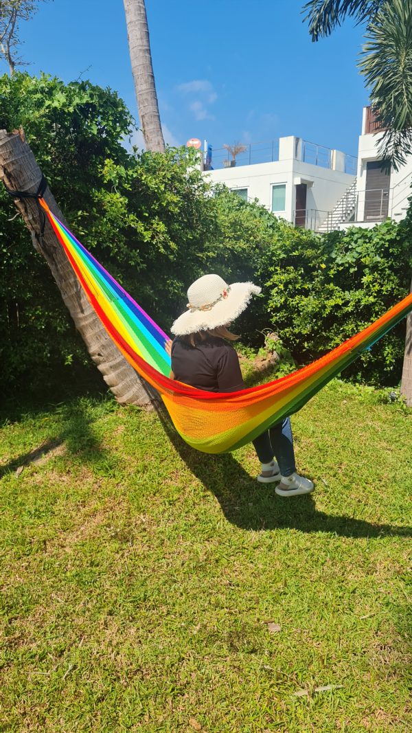 Acrylic yarn colorful hammocks from ULA Collections