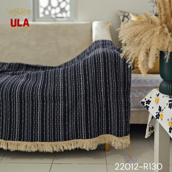 Throws, Blankets, and Covers - Indigo Collection from ULA Collections
