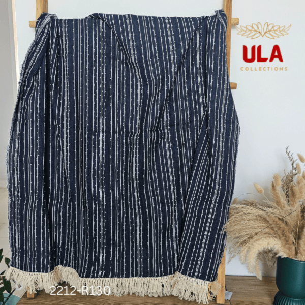 Throws, Blankets, and Covers - Indigo Collection from ULA Collections