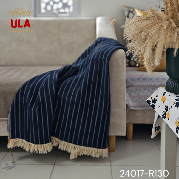 Throws, Blankets, and Covers - Indigo Collection from ULA Collections