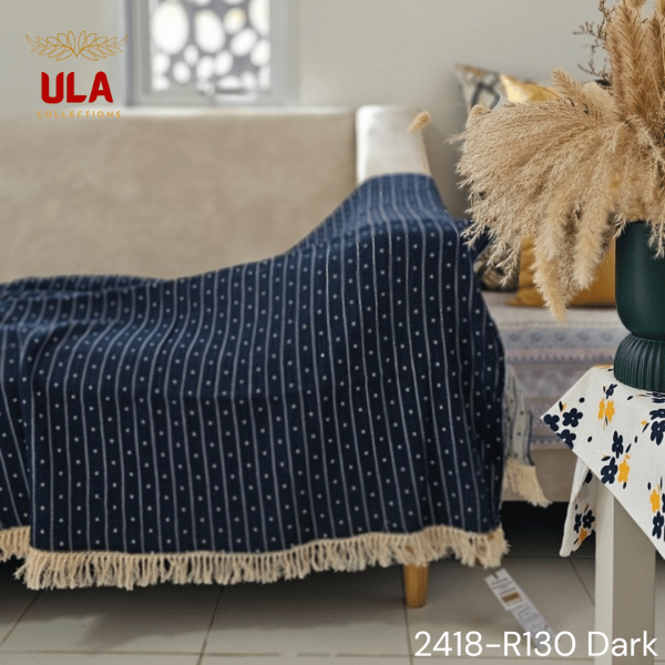 Throws, Blankets, and Covers - Indigo Collection from ULA Collections