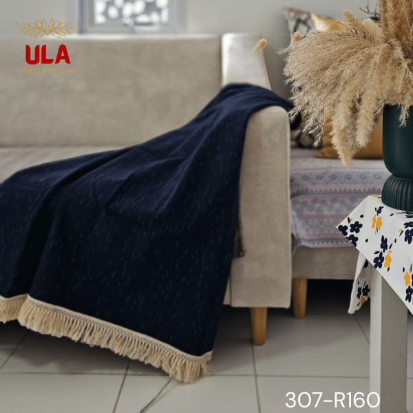 Throws, Blankets, and Covers - Indigo Collection from ULA Collections