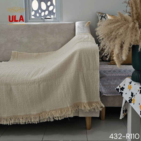 Throws, Blankets, and Covers - Natural Collection from ULA Collections