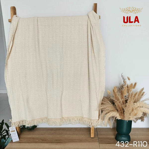 Throws, Blankets, and Covers - Natural Collection from ULA Collections