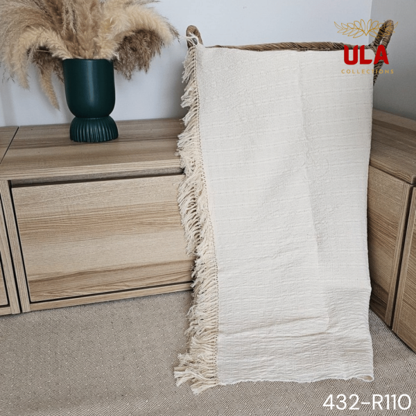 Throws, Blankets, and Covers - Natural Collection from ULA Collections