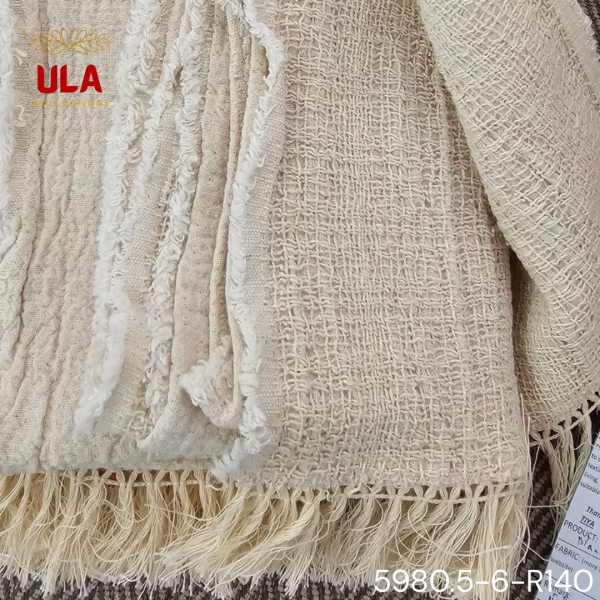 Throws, Blankets, and Covers - Natural Collection from ULA Collections