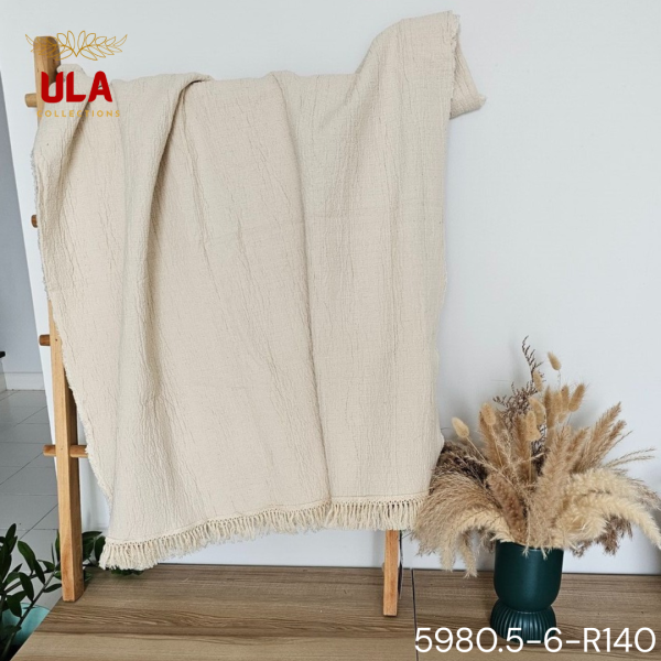Throws, Blankets, and Covers - Natural Collection from ULA Collections