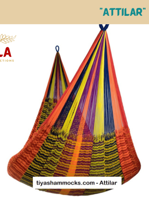 Acrylic yarn colorful hammocks from ULA Collections