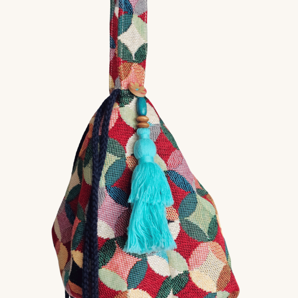 Tapestry Boho Drawstring Bag - Bucky from ULA Collections