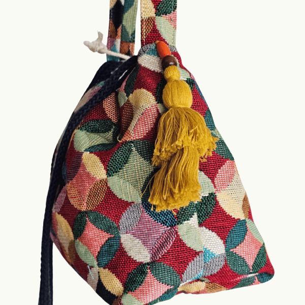 Tapestry Boho Drawstring Bag - Bucky from ULA Collections