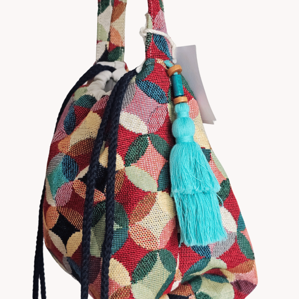 Tapestry Boho Drawstring Bag - Bucky from ULA Collections