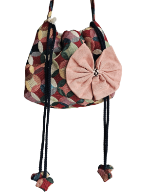 Tapestry Boho Drawstring Bag - Bucky from ULA Collections