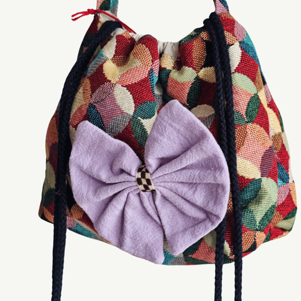 Tapestry Boho Drawstring Bag - Bucky from ULA Collections
