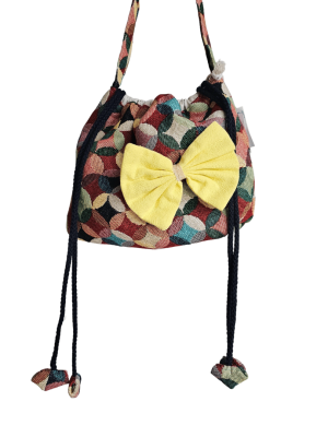 Tapestry Boho Drawstring Bag - Bucky from ULA Collections