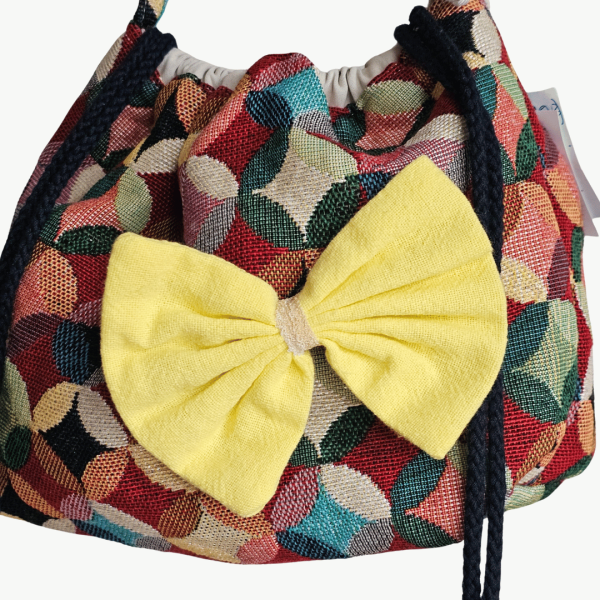 Tapestry Boho Drawstring Bag - Bucky from ULA Collections