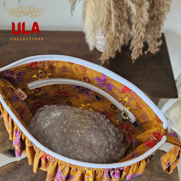 Batik Charm Wristlet Pouch from ULA Collections