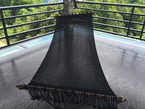 hand-woven single original cotton rope hammock from ULA Collections
