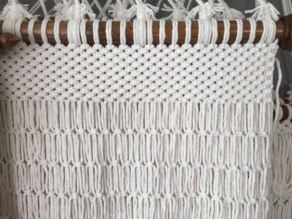 hand-woven single original cotton rope hammock from ULA Collections
