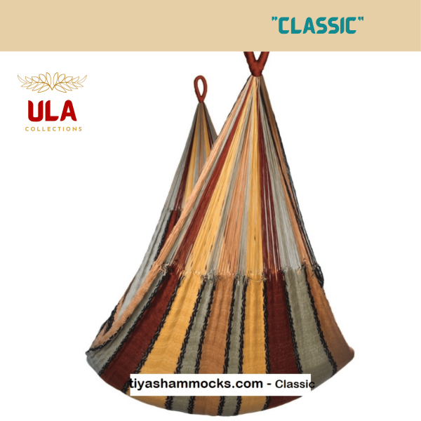 Acrylic yarn colorful hammocks from ULA Collections