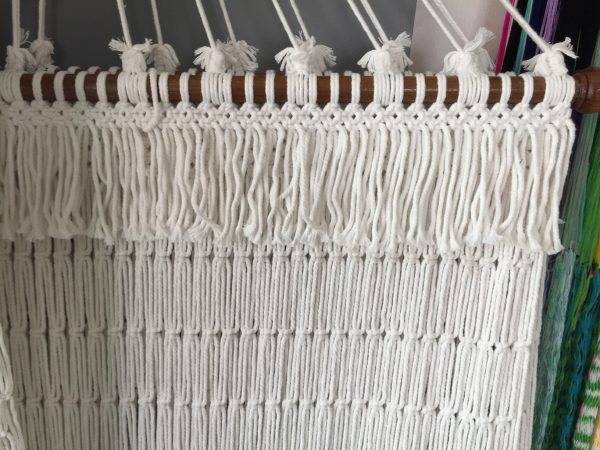 hand-woven double original cotton rope hammock from ULA Collections