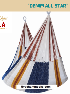 Acrylic yarn colorful hammocks from ULA Collections